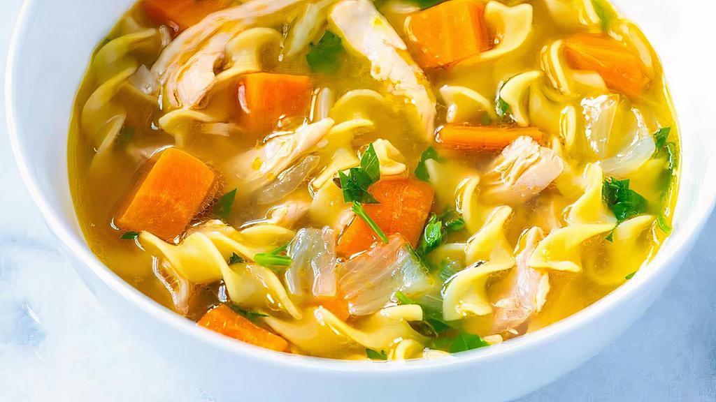 Chicken Noodle Soup · Served In A 12oz Cup