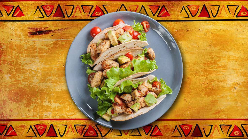 Chicken Taco Samurai · Our top selling Chicken taco is seasoned perfectly. Tacos are made on corn tortilla with salsa on the side