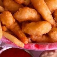 8Pc Fried Shrimp W Fries · 
