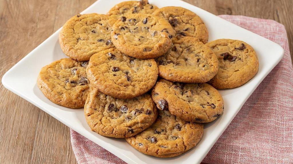 Party Pack Chocolate Chip Cookies · One dozen freshly baked chocolate chip cookies.