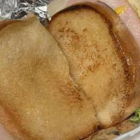 Ham Sub Sandwich · Lettuce, tomato, oil, mayo, onions, oregano and cheese. turkey sub sandwich