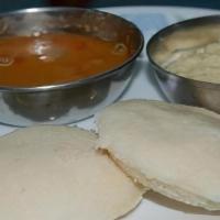 Idli(4) · Steamed rice cake (4 Pieces)