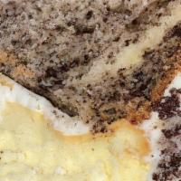 Oreo Cheesecake Slice · 