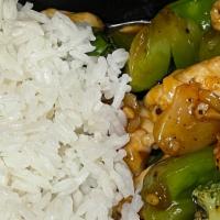 Hunan Style Chicken · Hot and spicy.