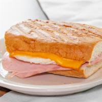 Key Wester Sandwich · Egg sandwich on cuban bread with choice of meat and cheese.