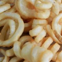 Curly Fries · Curly like a pig's tail!
