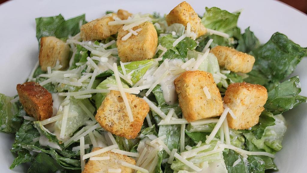 Caesar Salad - Full · Romaine, Parmesan cheese, croutons and Caesar dressing.