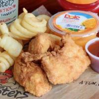 3 Boneless Wings Combo · 3 Boneless Wings with your choice of two Little Chicks' Combo side items.