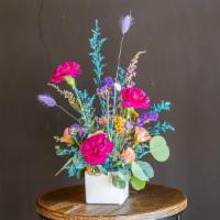 Small Colorful Fresh Arrangement · These fresh flower arrangements come with your choice of vessel. Our designers love creating...