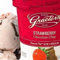 Strawberry Chip - Pint · Our classic Oregon Strawberry ice cream meets our famous chocolate chips.