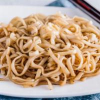 Hibachi Noodle By Chi Tung · By Chi Tung. Freshly boiled noodle, stir fried with fresh garlic and butter. Contains gluten...