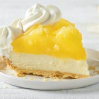 Lemon Supreme Pie Slice · Layers of tangy lemon filling and cool, creamy supreme filling inside our flaky, golden pie ...