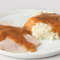 Kid'S Slow-Roasted Turkey · Slow-roasted, hand-carved turkey with gravy.