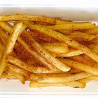 Fire Fries · Classic fries with the heat! Seasoning.
