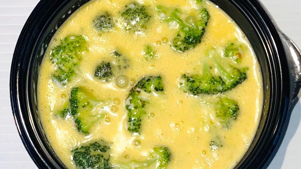Side Broccoli Cheddar Soup · Broccoli Cheddar.