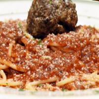 Spaghetti Pasta · BP Spaghetti is spaghetti noodles cooked perfectly and tossed in your choice of our homemade...