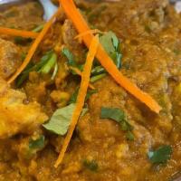 Lamb Dal · Slow-cooked lamb with lentils and spices and tempered with mustard seeds.and curry leaf.