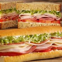 Giant #11 Country Club® · TURKEY, HAM & PROVOLONE lettuce, tomato & mayo.