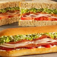 Giant #16 Club Lulu® · TURKEY & BACON lettuce, tomato & mayo.