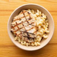 Mac & Cheese · Good City Pils, Deer Creek aged white cheddar sauce, and cavatappi noodles (V)