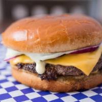 Cheese Burger · Double patty burger made from sirloin, brisket, and short rib blended patty, American cheese...