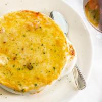 Lobster Cargot · Butter, Garlic, Havarti Cheese