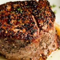 Filet Mignon (12Oz) · All of our steaks are finely seasoned with kosher salt, black pepper and butter. We recommen...