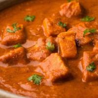 Paneer Tikka Masala · GLUTEN FREE. Indian cottage cheese cooked in flavored tomato based gravy. Served with STEAME...