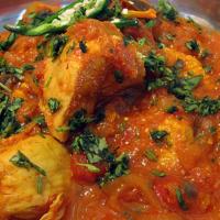 Chicken Vindaloo · GLUTEN FREE/DAIRY FREE.  Chicken cooked with potatoes in a spicy curry sauce and vinegar. Se...
