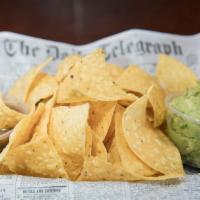 Large Guacamole & Chips · Large avocado dip served with tortilla chips.