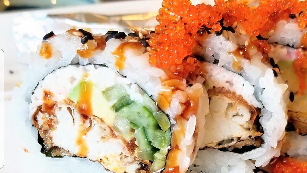 Spider Roll · Soft shell crab.