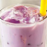 Bubble Tea · A blended cold drink, made with your choice of powder or gelato, with boba, in a 20 ounce cup.