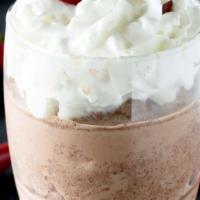 Chocolate Frappe · Most popular. Iced beverage blended to produce a tasty, foamy, and refreshing drink. With Es...