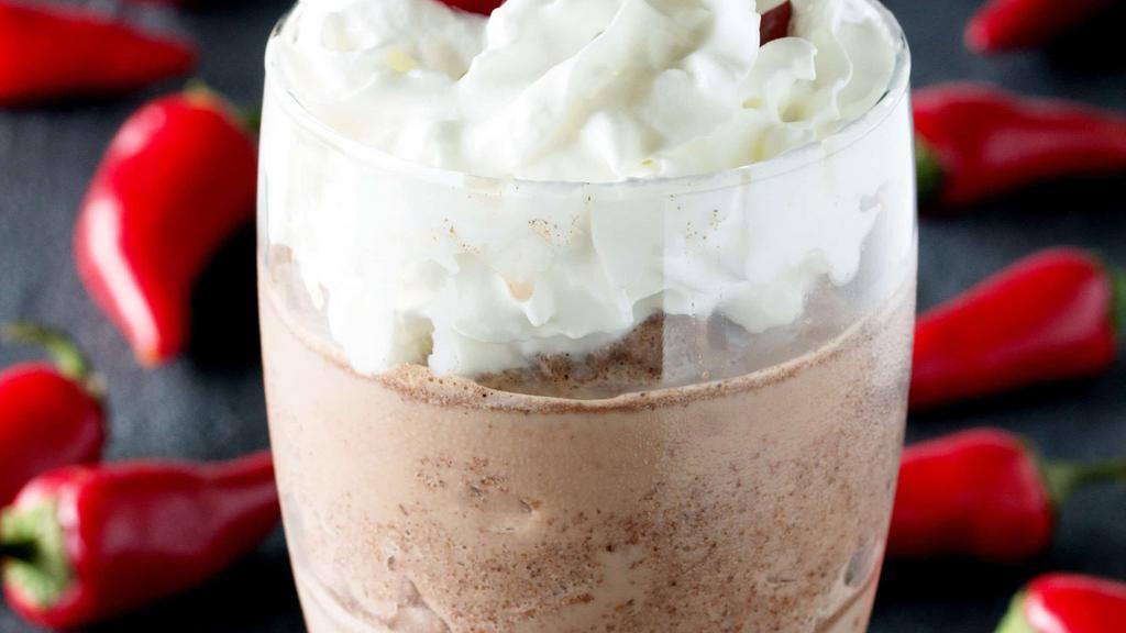 Chocolate Frappe · Most popular. Iced beverage blended to produce a tasty, foamy, and refreshing drink. With Espresso. Served cold with whipped cream.