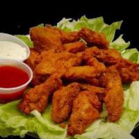 Traditional Wings Dinner 10 Piece · served with your choice of potatoes coleslaw