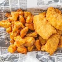 Chicken Strip Dinner 5 Piece · served with your choice of potatoes coleslaw