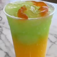 Frozen Drink 16 Oz · Favorite. 1-2 flavors additional flavors for an additional charge. Flavors strawberry, mango...