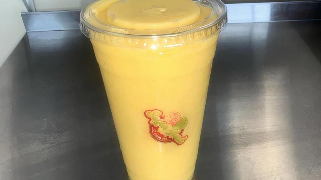 Smoothie Large · Your choice of two fruits 
Strawberry, Mango, Pineapple, Peach