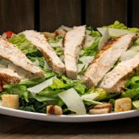 The Henry Ford · Romaine, house croutons and shaved parmesan tossed in caesar dressing.