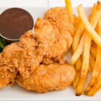 Chicken Tenders · 3 piece served with french fries