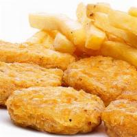 Kid'S Chicken Nuggets And Fries · 