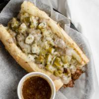 Italian Beef · Dry, wet or dipped.