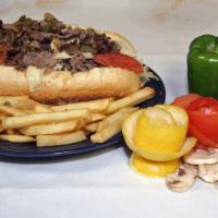 Super Special Philly Cheese Steak · All Super Special come with fries and Soft Drink