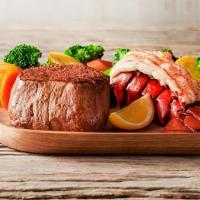Victoria'S Filet® Mignon & Lobster · A tender and juicy thick cut 6 oz. filet paired with a steamed lobster tail. Served with a c...