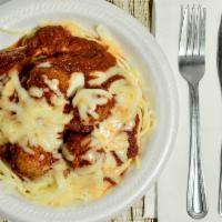Meatball & Cheese (Meatball In Sauce) · *Small (6 inch).
*Large (12 inch ) -$ 12.99