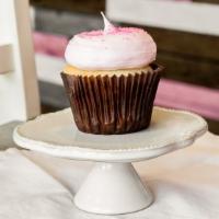 Pink Vanilla   · Vanilla cake with pink frosting.
minumum purchase is 3
