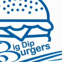 Jalapeno Burger · Pepper jack cheese, jalapenos, lettuce, tomato, onions, pickles and big dip sauce served on ...