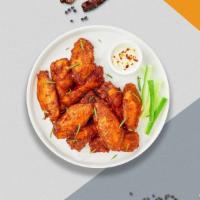 Judgy Jerk Chicken Wings · Freshly grilled chicken wings, tossed in a Jamaican jerk sauce. Served with a side of ranch ...