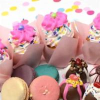 Best Of Sampler · A sampler of the best of Pinkitzel for someone special! Includes four cupcakes, four handmad...