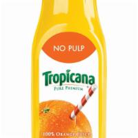 Bottle Of Orange Juice · Tropicana orange juice 12 oz.
